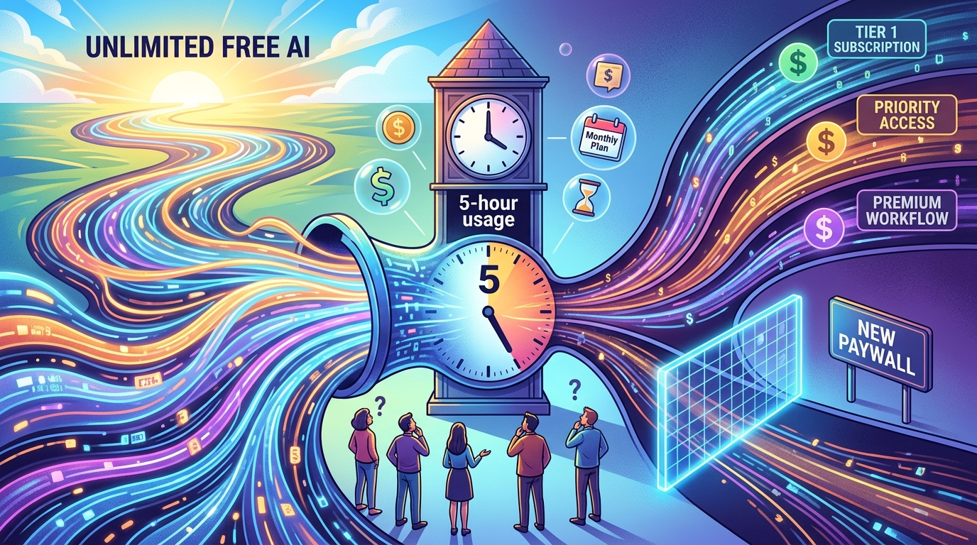 The End of Unlimited AI? Making Sense of Google Gemini's Usage Limits and New Paywalls