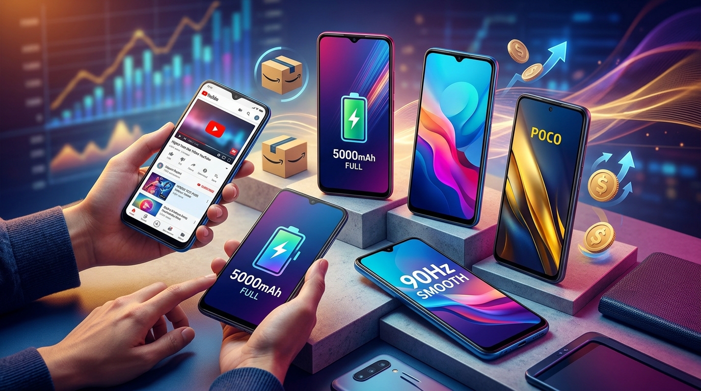 Stop Wasting Money: 5 Phones Under ₹8,000 That Actually Work